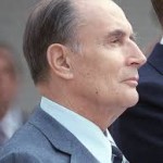 The late French president, Francois Mitterrand