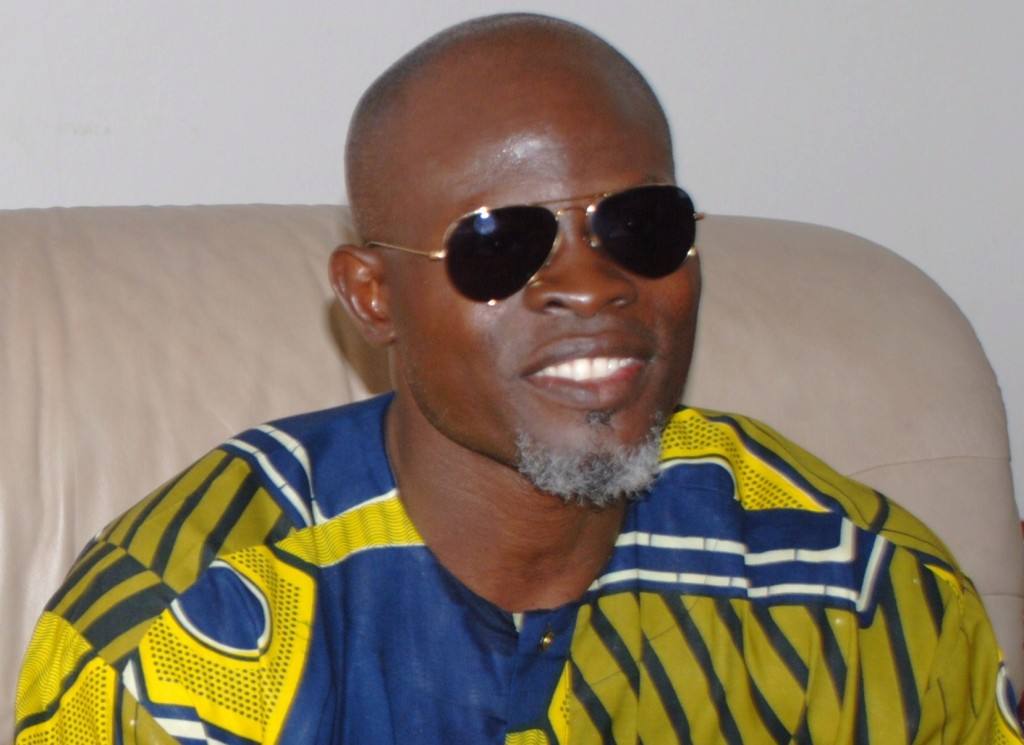 Movie star Djimon Hounsou